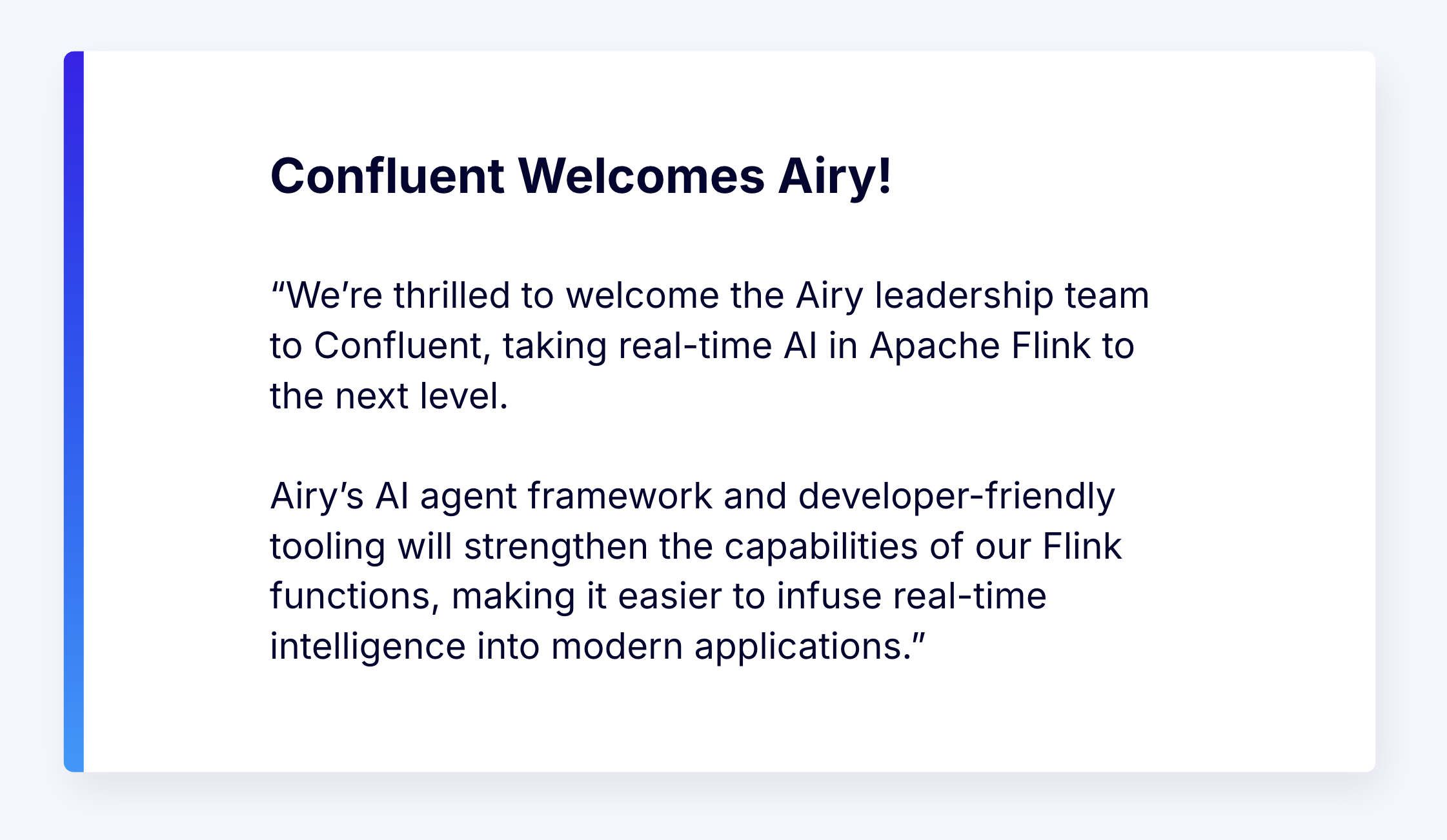 Airy is joining Confluent