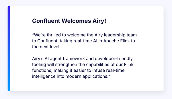 Airy is joining Confluent
